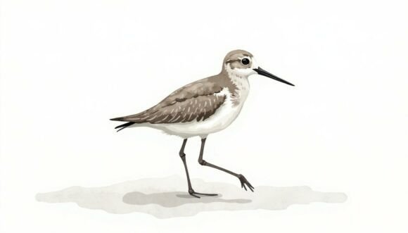 Bringing Nature to Your Canvas: The Sandpiper Illustration