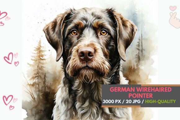 Creative Uses for German Wirehaired Pointer Clipart
