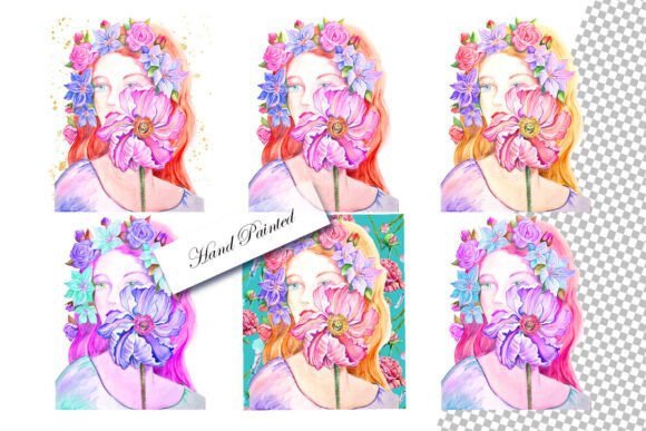 Watercolor Girl Sublimation, PNG: Unlocking Creative Potential